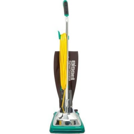 BISSELL COMMERCIAL Bissell BigGreen Commercial ProBag Upright Vacuum, 12in Cleaning Width BG101H**